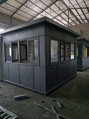 專業定制盤錦單位工廠保安崗亭與遼寧省服務區售貨崗亭，常年穩定發貨