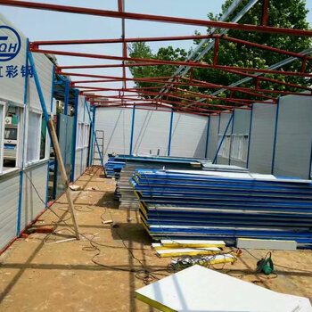 滄州搭建住人彩鋼房及運河生產巖棉板活動房的綜合應用